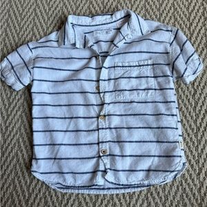 Zara boys camp shirt